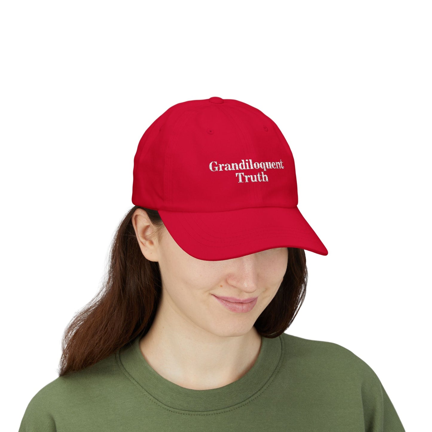 Grandiloquent Truth Dad Hat | Political Parody Cap