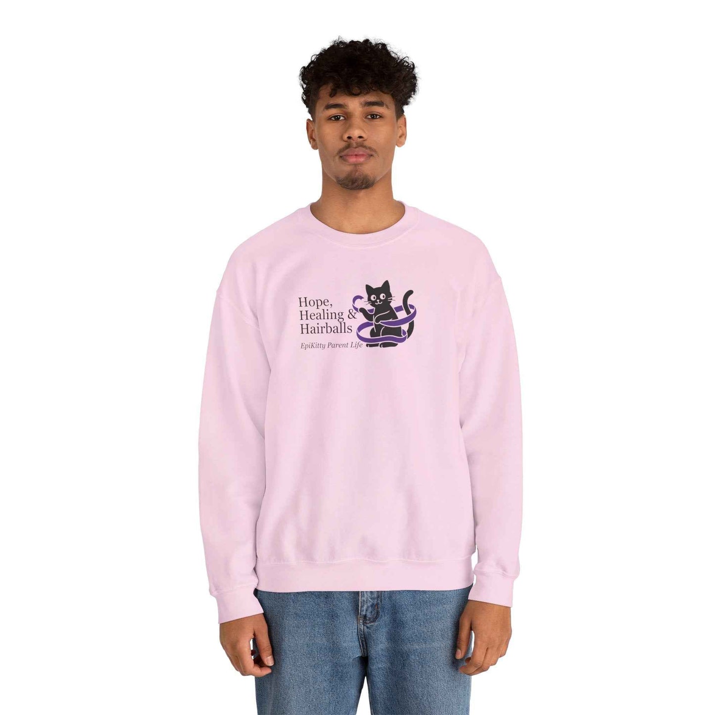 “Hope, Healing & Hairballs” Epikitty Parent Life Sweatshirt
