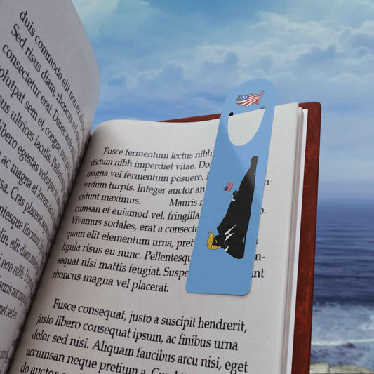 Swoop Guy Bookmark — Read Between the Lines Edition