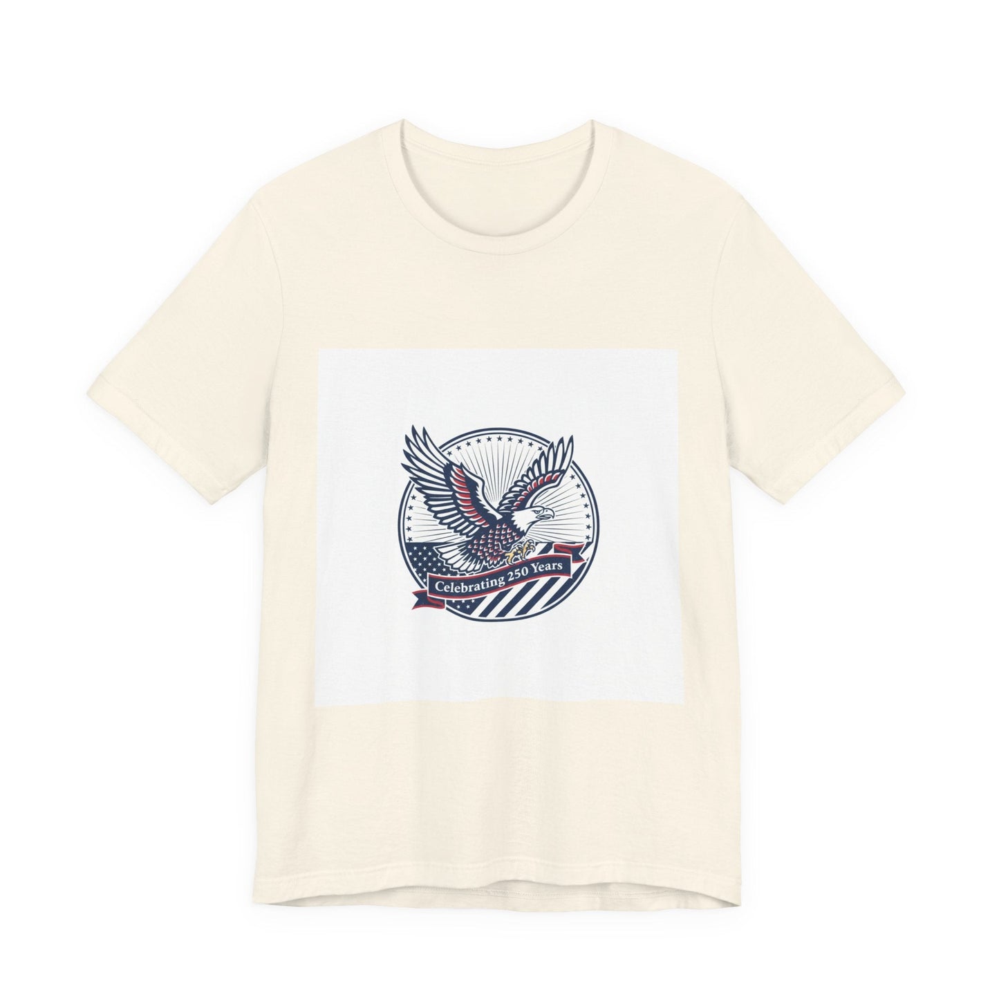 Semiquincentennial Eagle Badge Tee | 250th Anniversary 1776–2026 USA