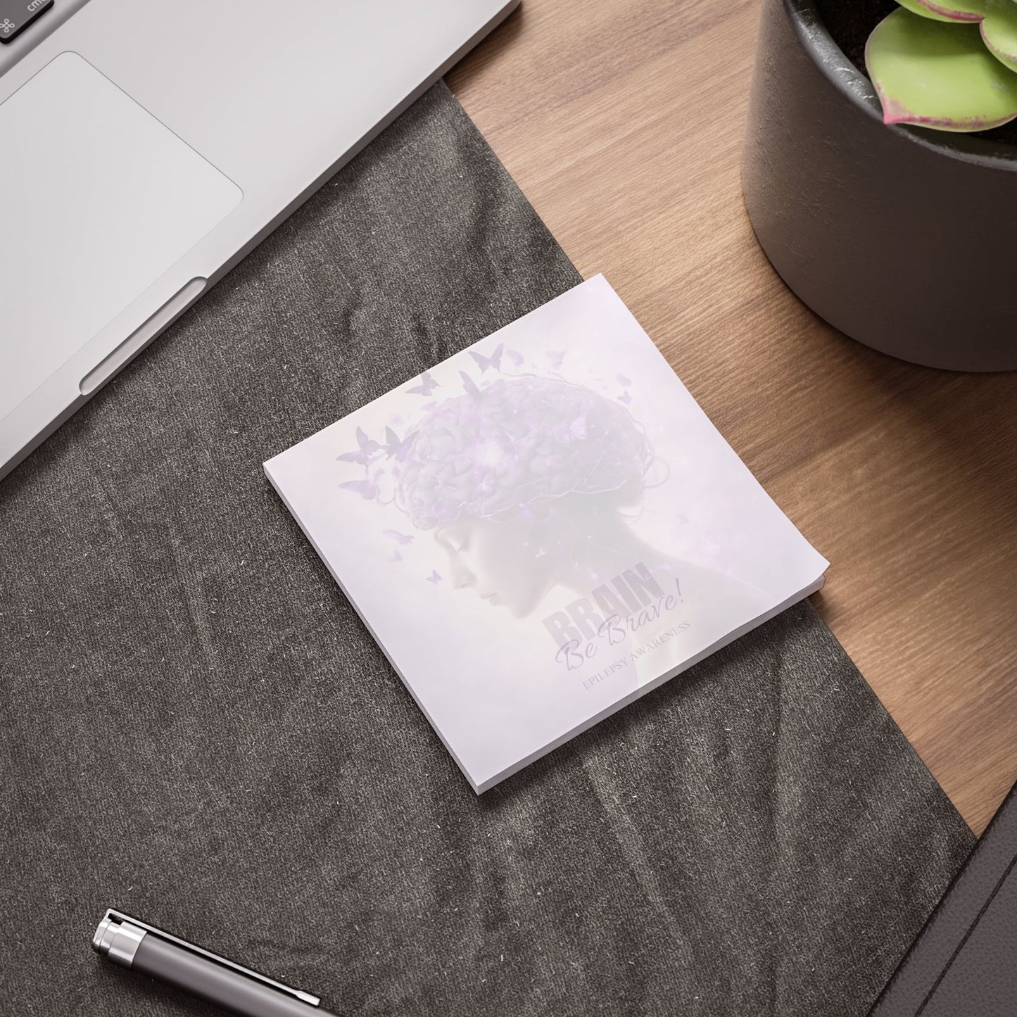 Brain Reset — Epilepsy Awareness Sticky Notes