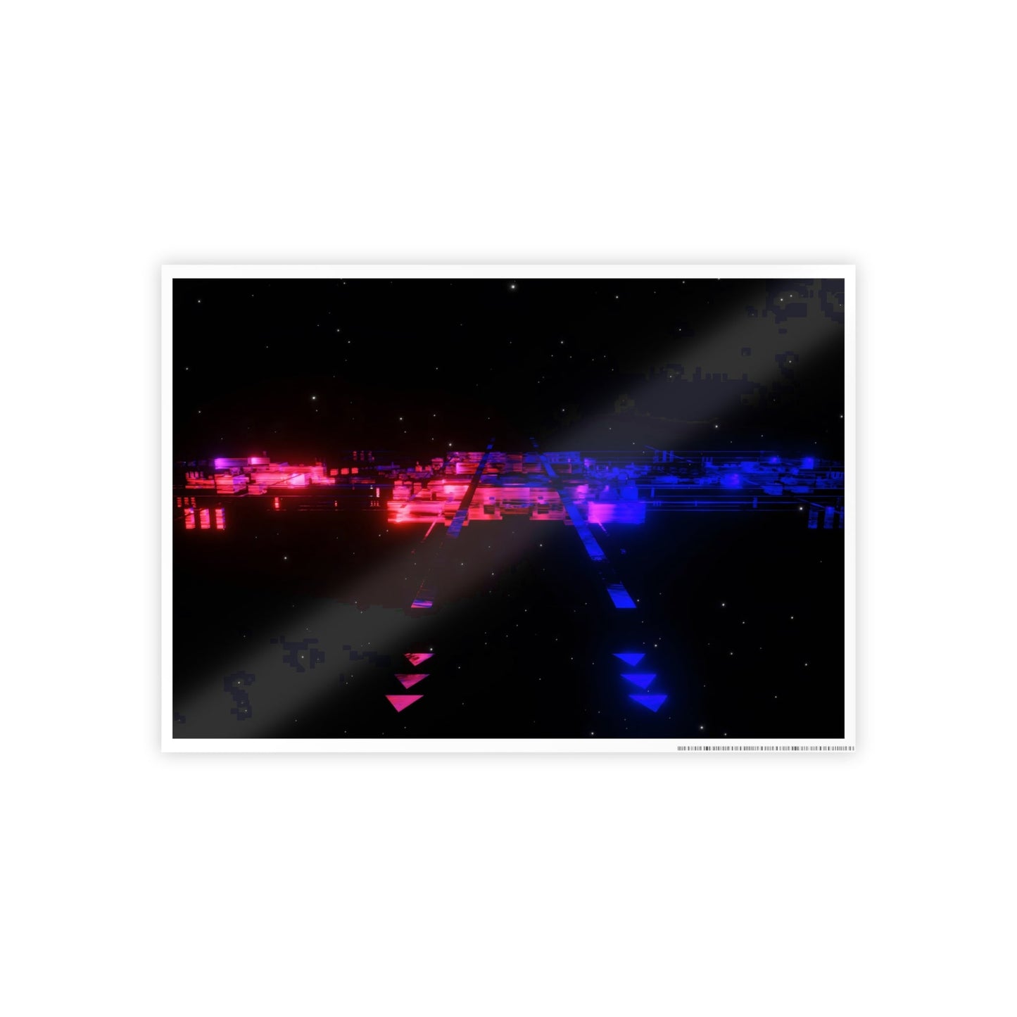 eternal frame [tribal flyover] art print i