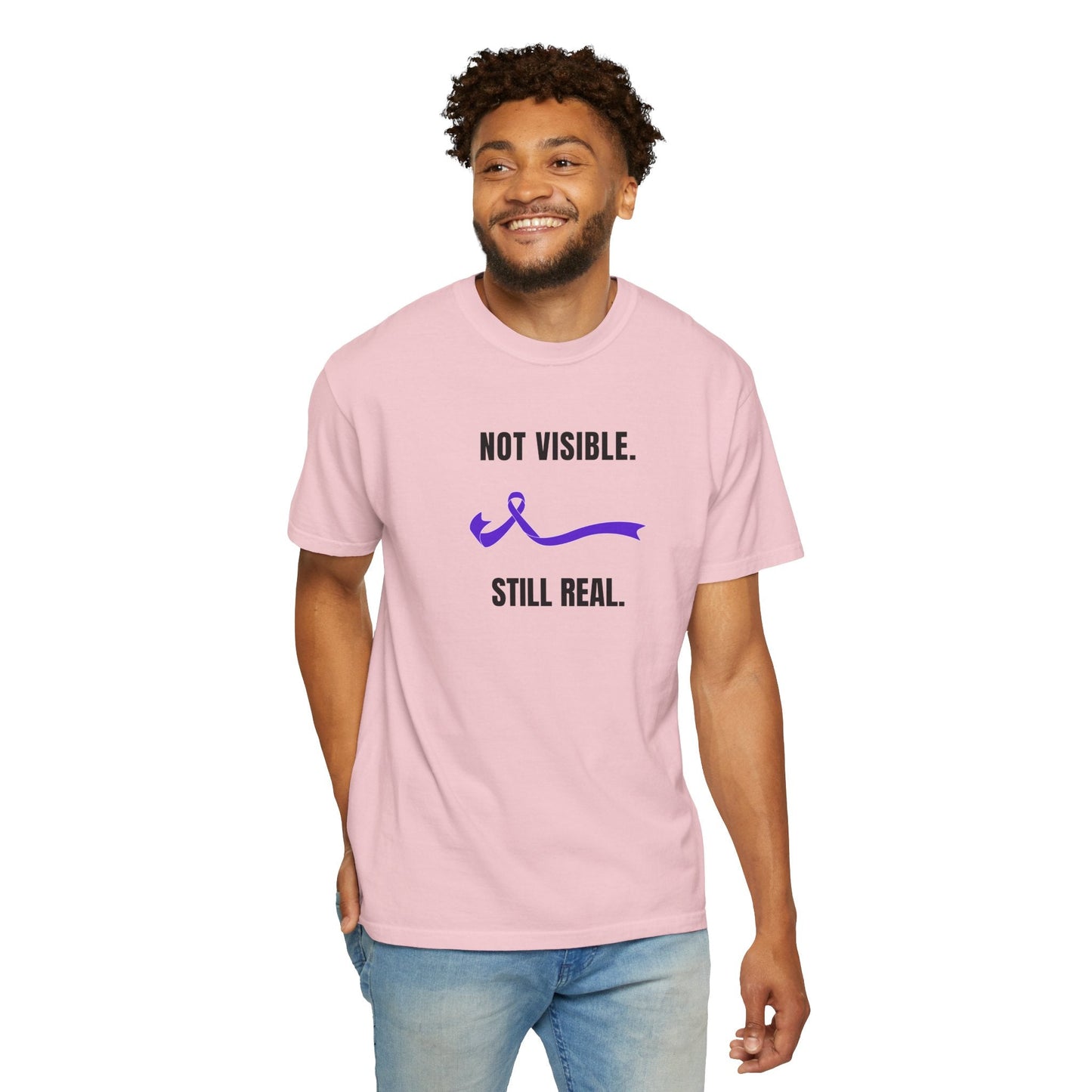 Not Visible. Still Real. T-Shirt – Epilepsy Awareness Apparel
