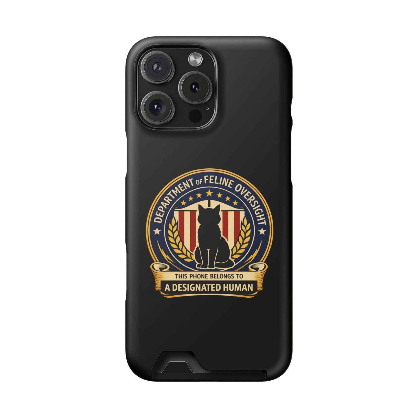 Department of Feline Oversight Samsung Case — Designated Human Edition