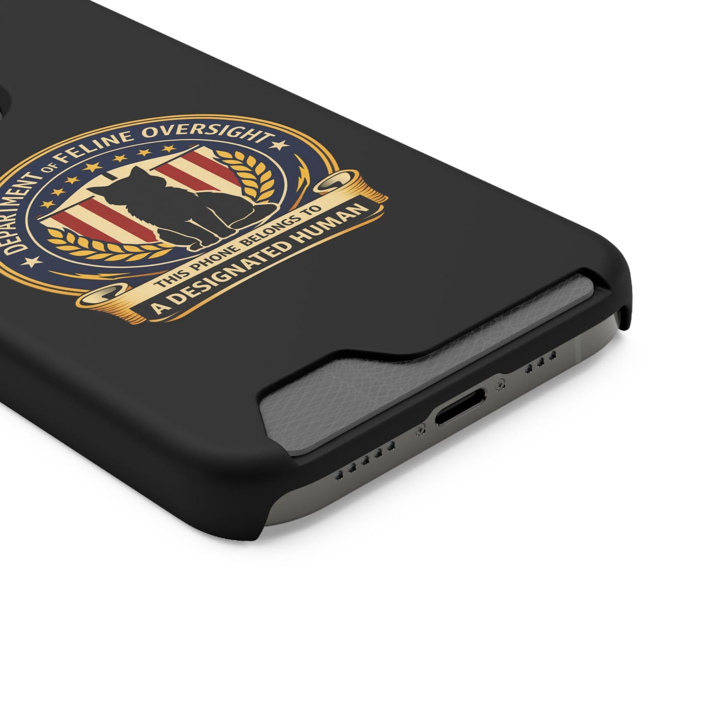 Department of Feline Oversight Samsung Case — Designated Human Edition