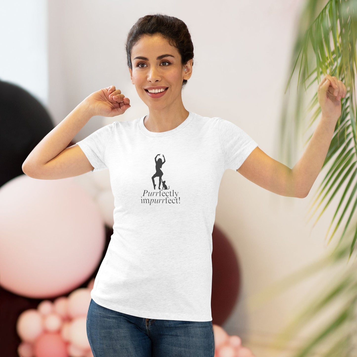 Purrfectly Impurrfect Women's Triblend Tee