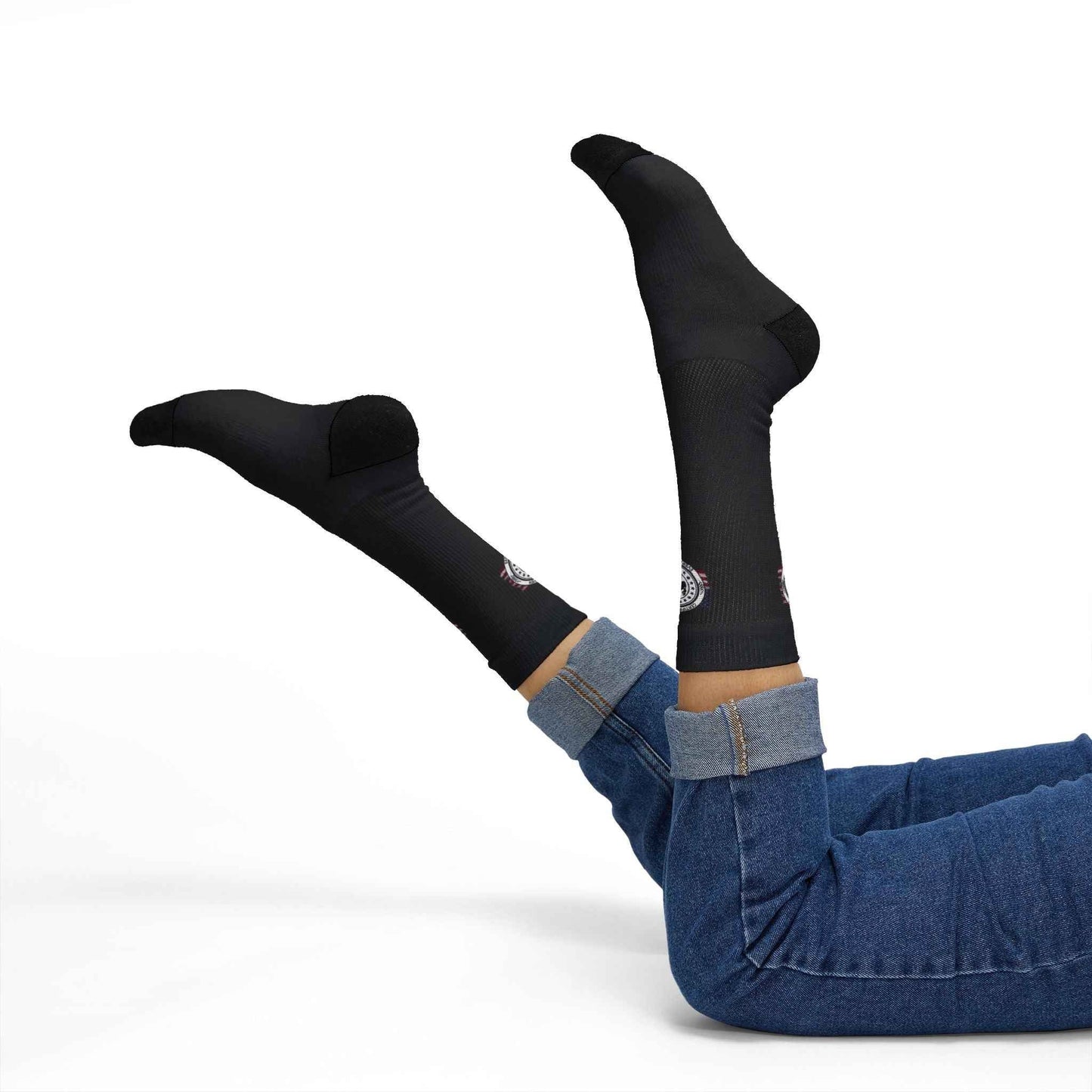 Believe Me Political Parody Crew Socks – 67 Edition