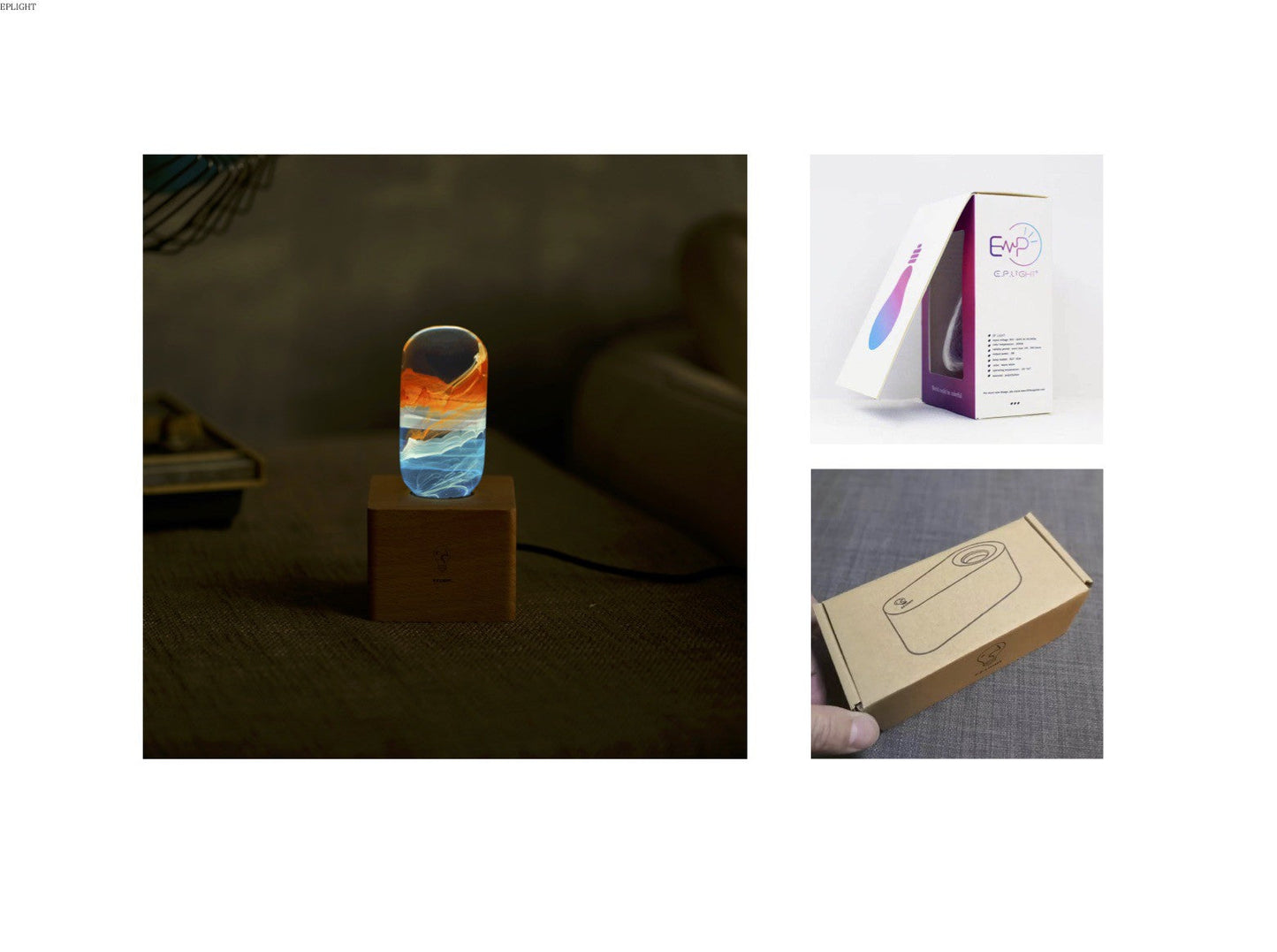 Resin Aesthetic Lamp