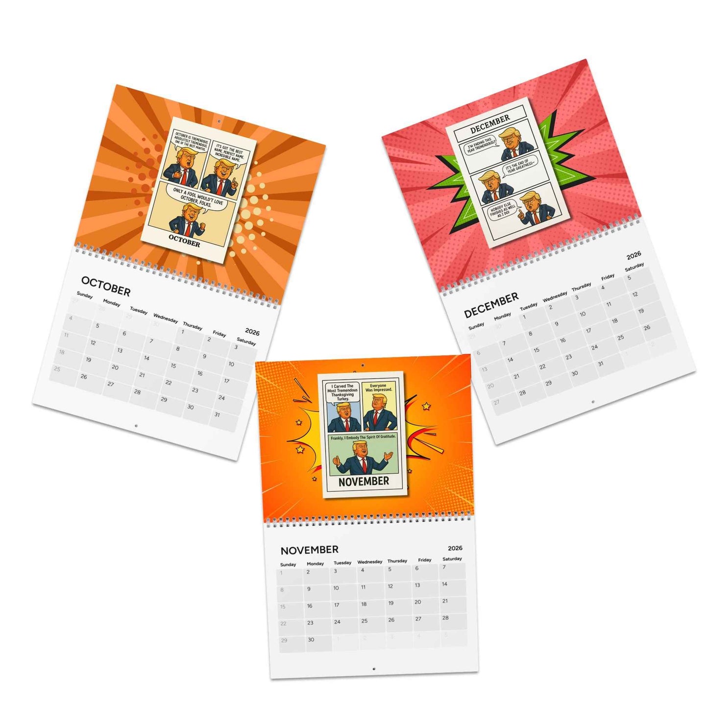 The Greatness Chronicles: 2026 Comic Calendar