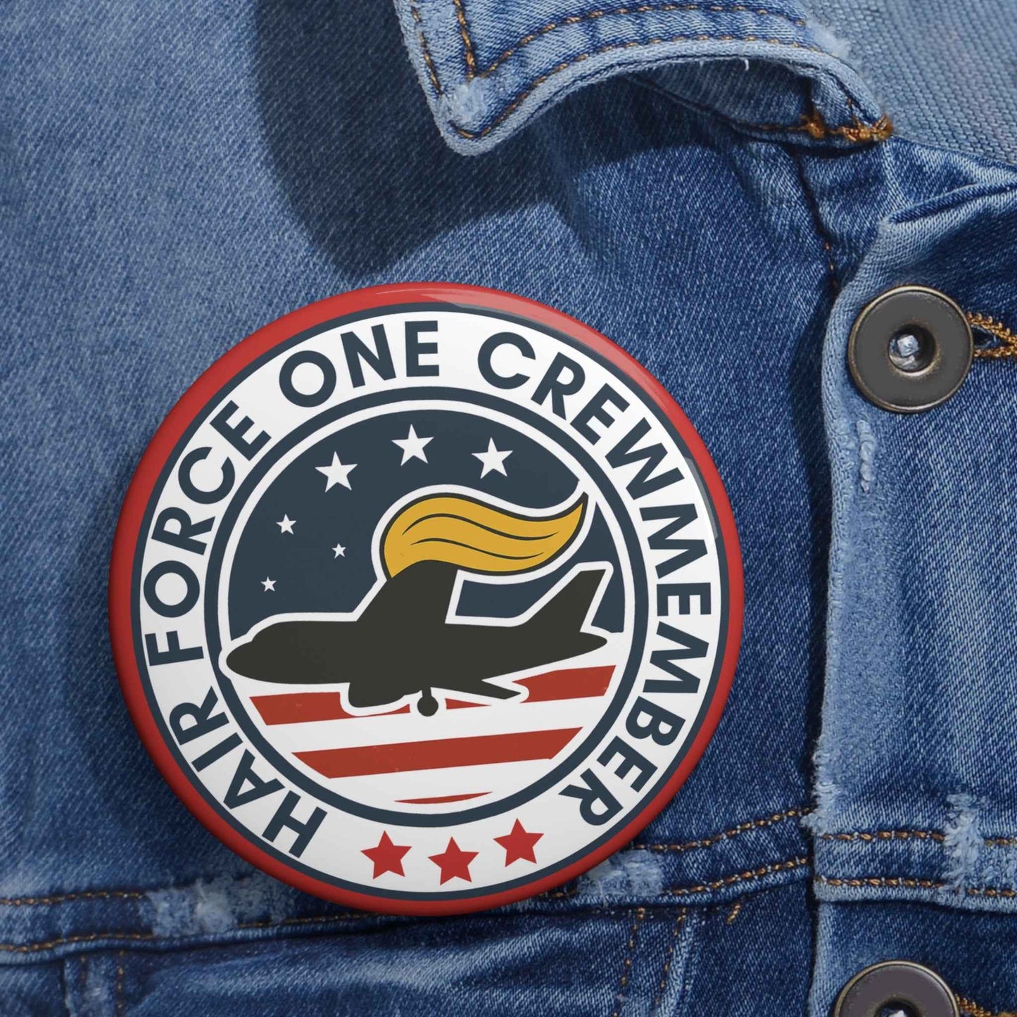 Official “Crew” Pinback Button (3")
