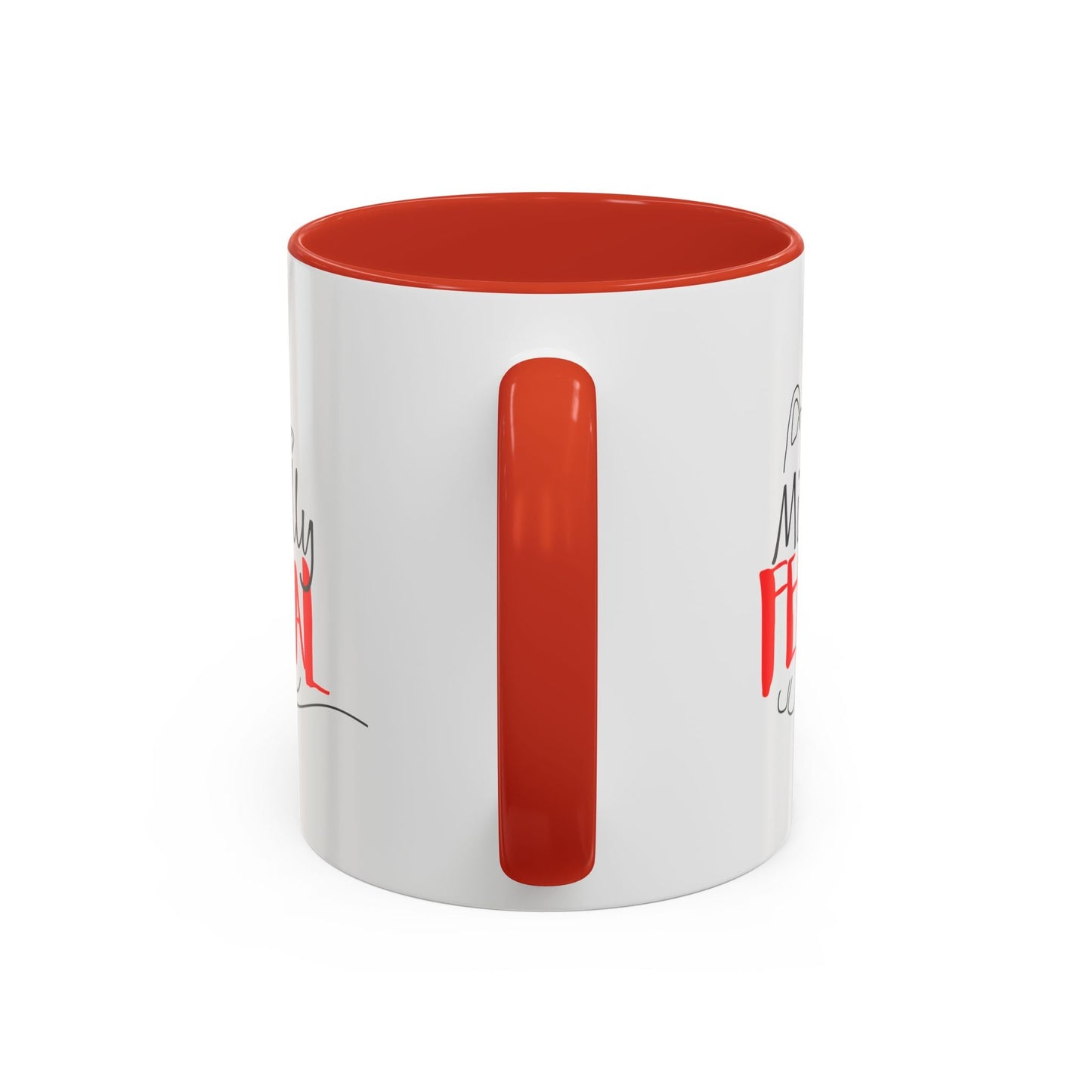 Mildly Feral Accent Mug — Morning Mood, Accurately Labeled