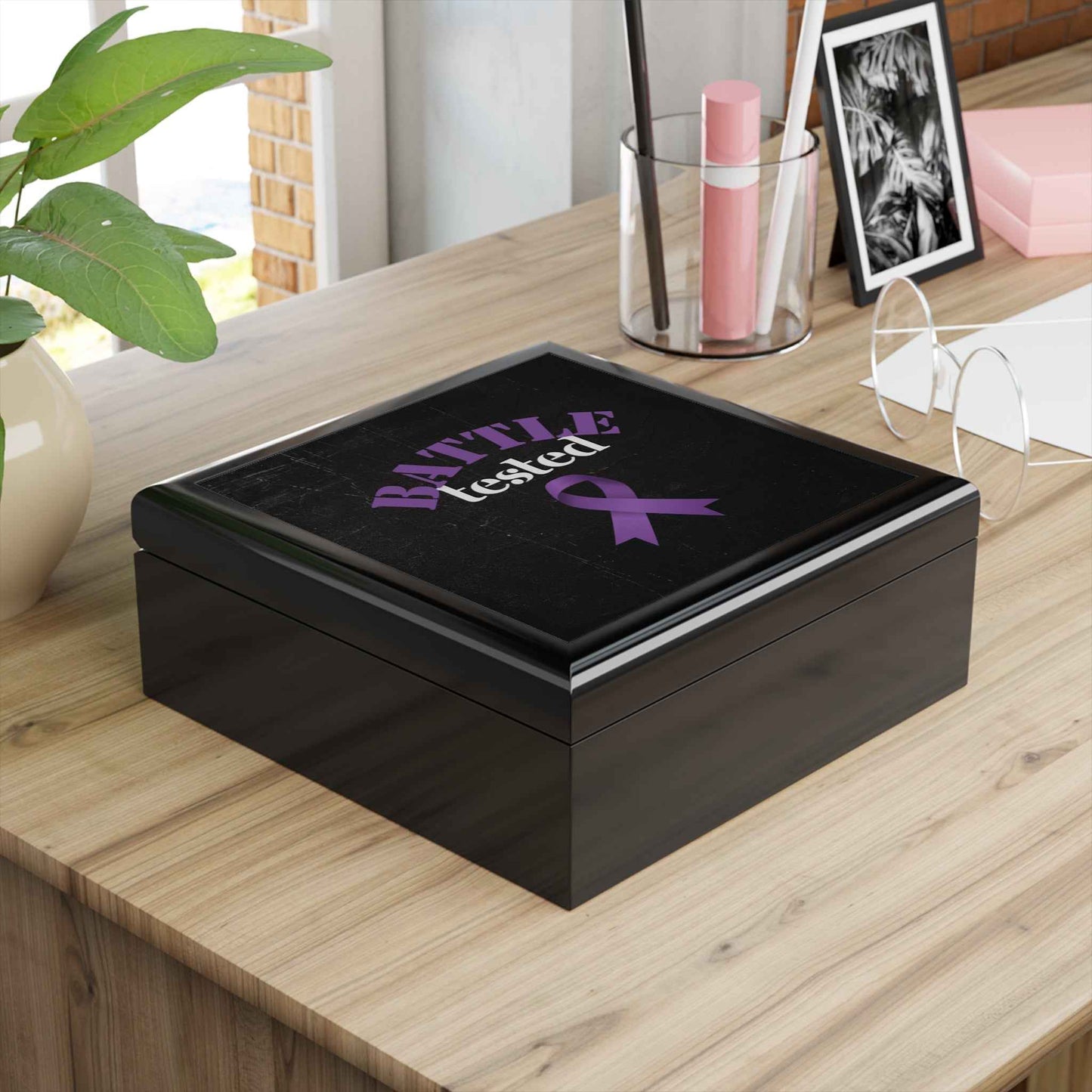 Battle Tested Epilepsy Awareness Jewelry Bo
