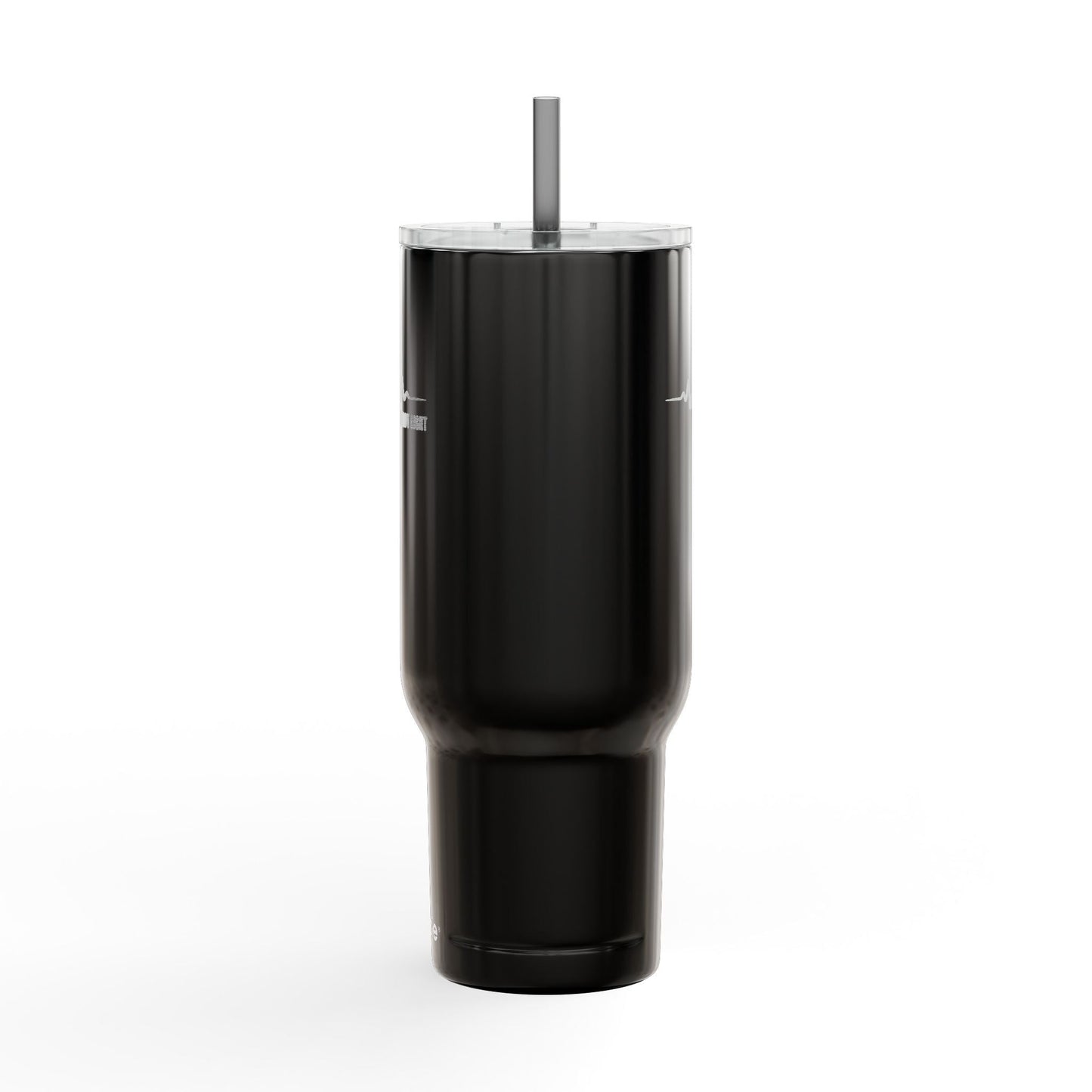 Steady Light 40oz Insulated Tumbler – Engraved Travel Mug with Handle