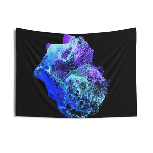 particle drop [gravity reversal] art tapestry i