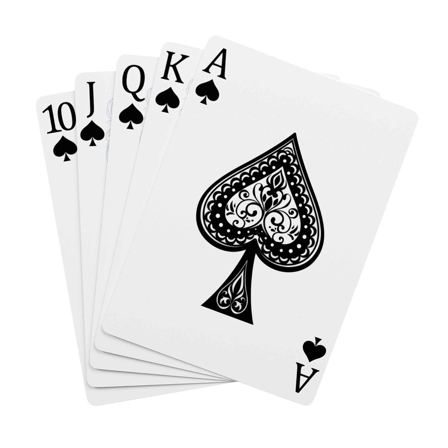 “He’s Right Behind Me, Isn’t He?” Black Cat Poker Playing Cards – Whimsical Dark Art Deck