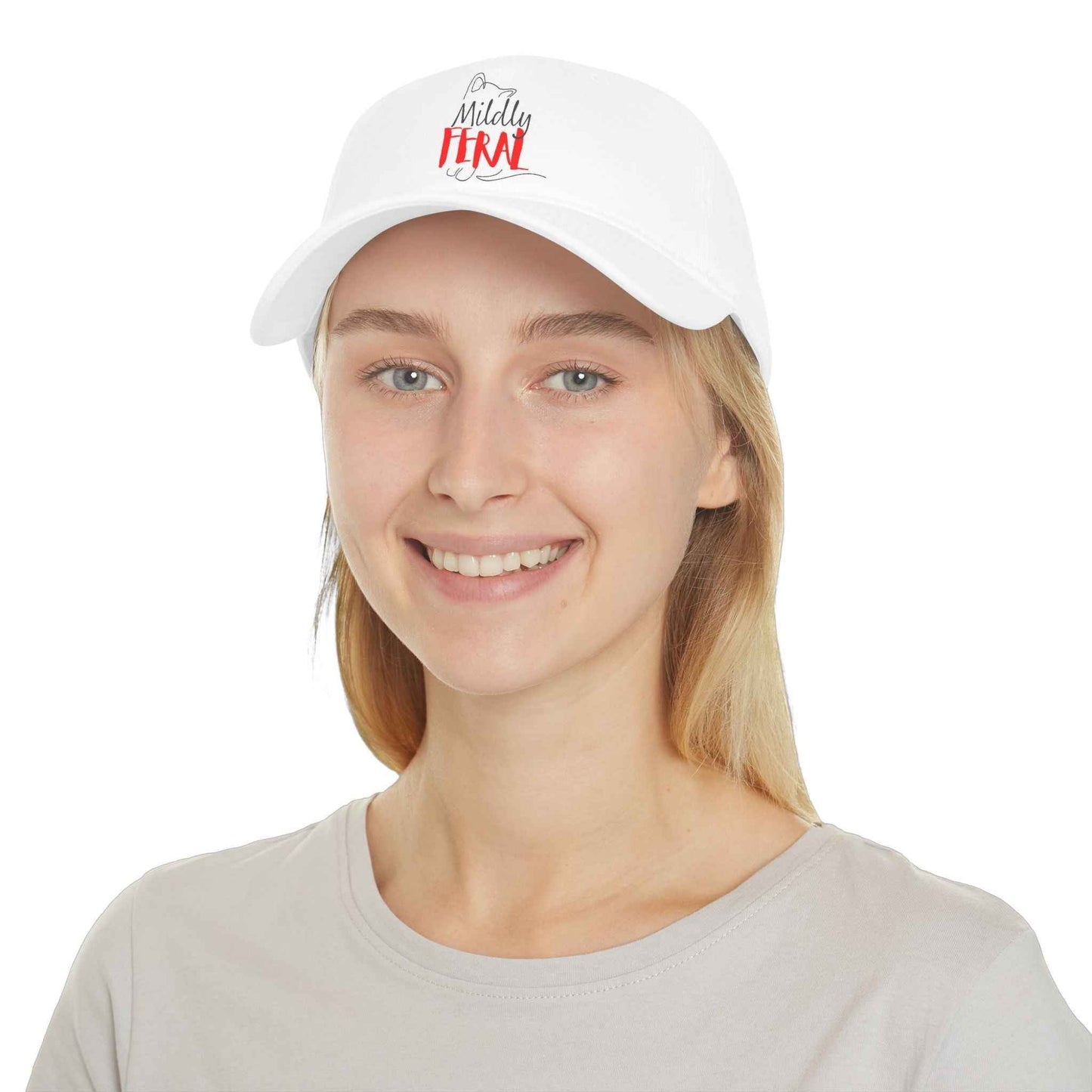 Mildly Feral Dad Hat — Socially Acceptable Chaos Edition