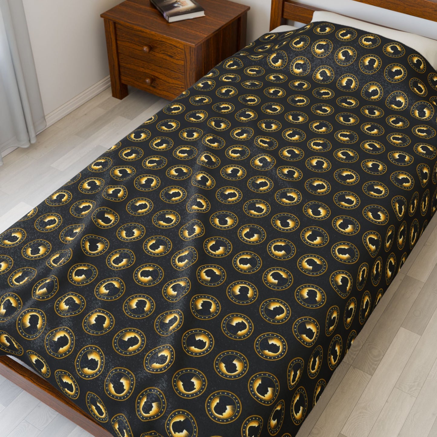 Presidential Seal Parody Velveteen Blanket