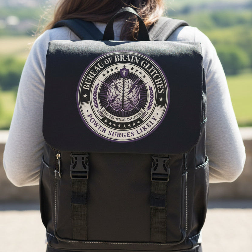 Neurostrong Carry – Epilepsy Awareness Canvas Backpack