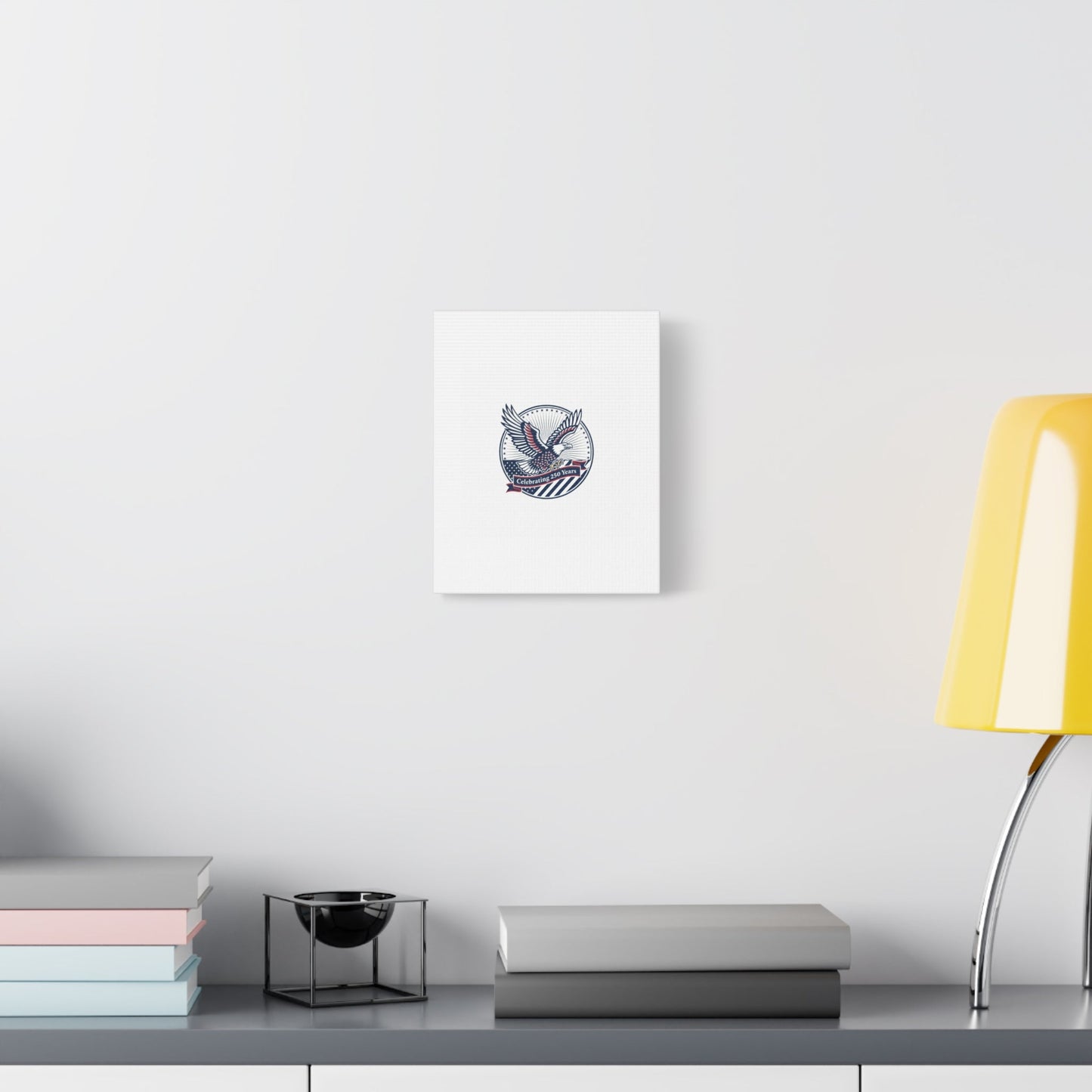 250th Anniversary Eagle Emblem Canvas | Semiquincentennial Americana