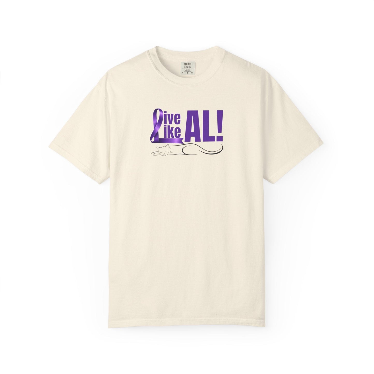 Live Like AL T-Shirt – Epilepsy Awareness Cat Tee