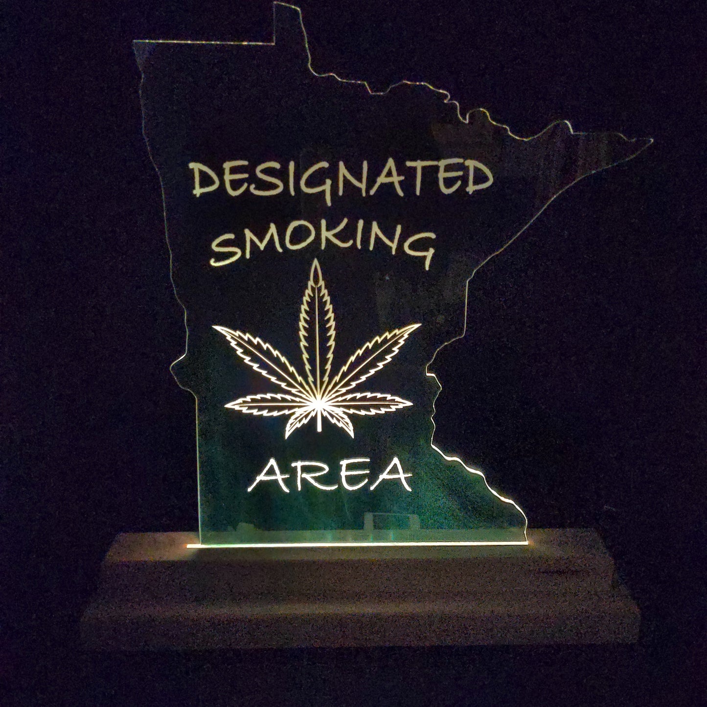 Designated Smoking Area (standard LED)