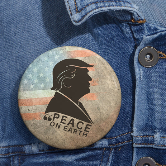 Peace on Earth Pinback Button