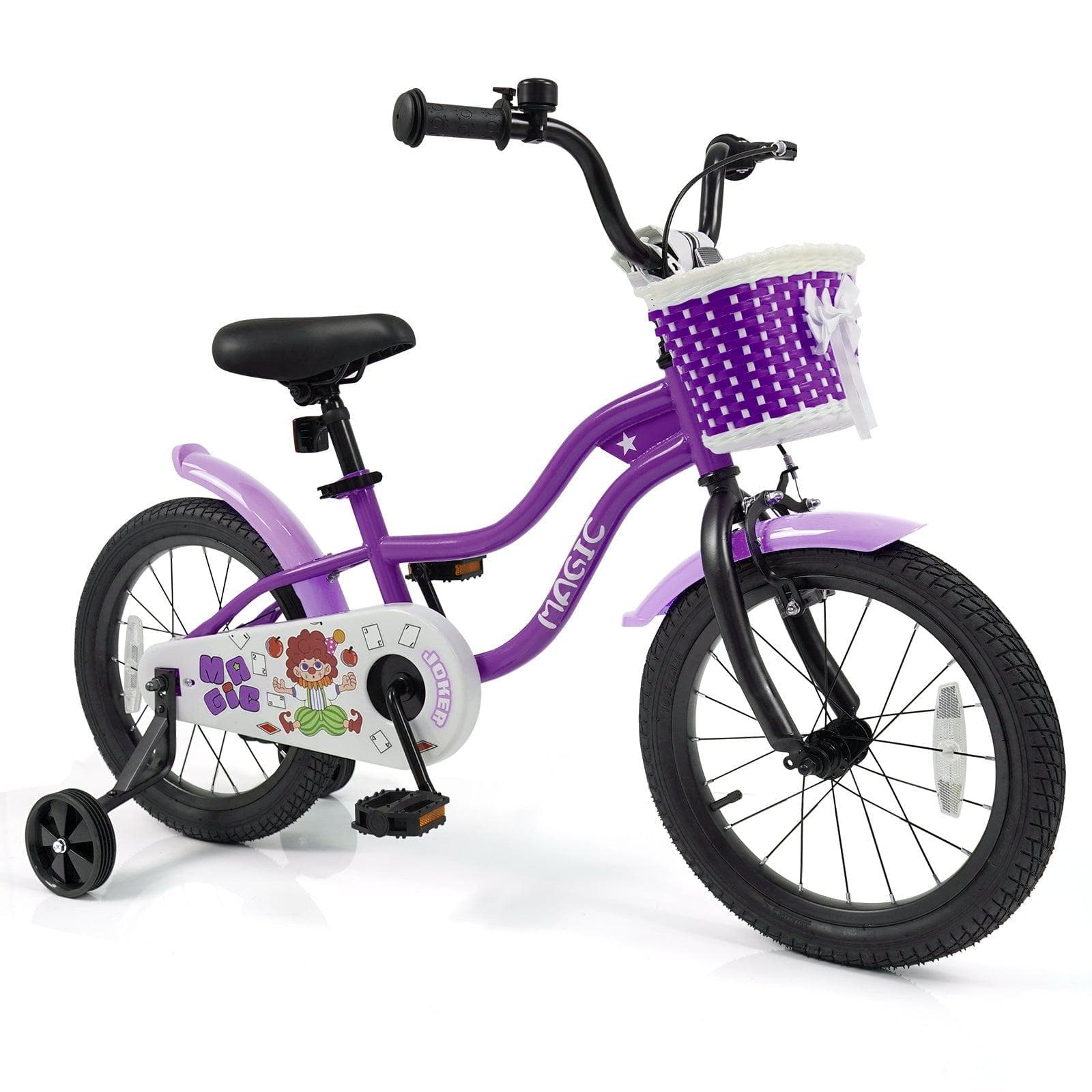 Kids Bike with Training Wheels 12-18 Inch - Magic Rose