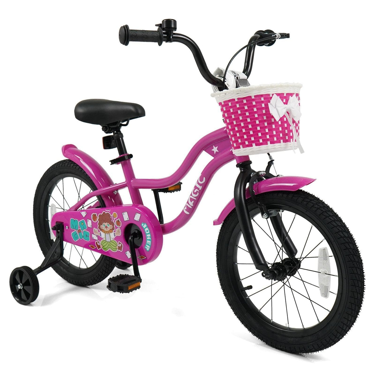 Kids Bike with Training Wheels 12-18 Inch - Magic Rose