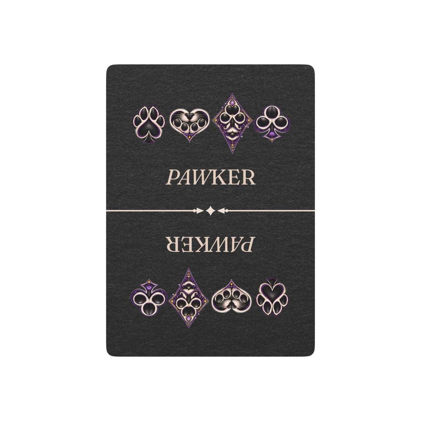 PAWKER Cat Poker Playing Cards – Cat Suit Card Deck