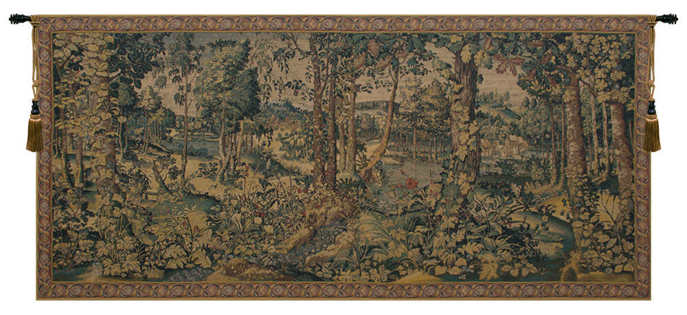 Royal Hunting Woods Belgian Tapestry Wall Art
