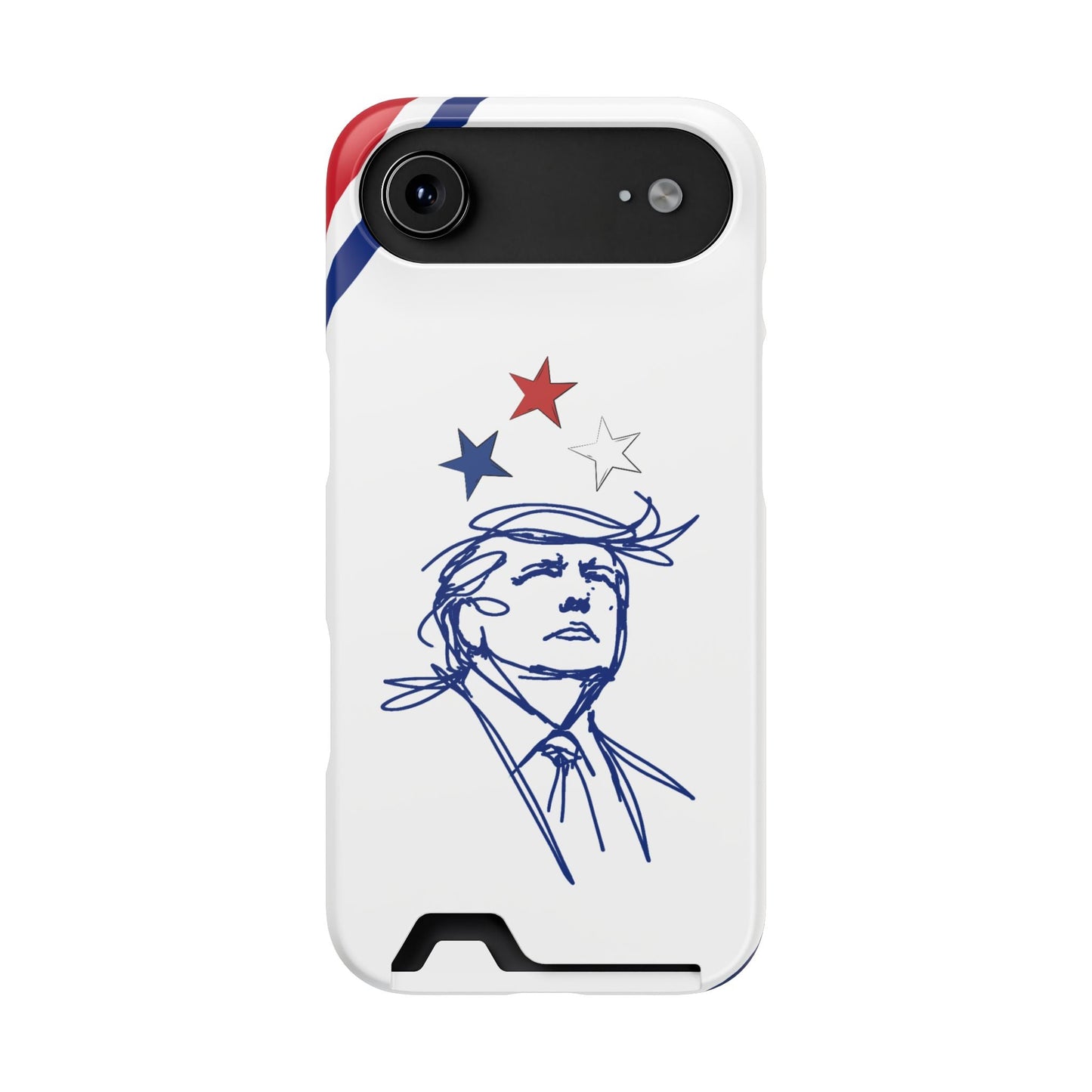 Minimal Line Portrait Samsung Case — Say Less Edition