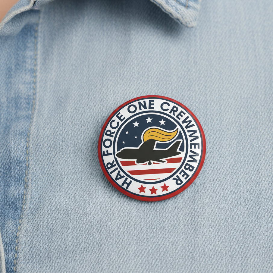 Official “Crew” Pinback Button (3")