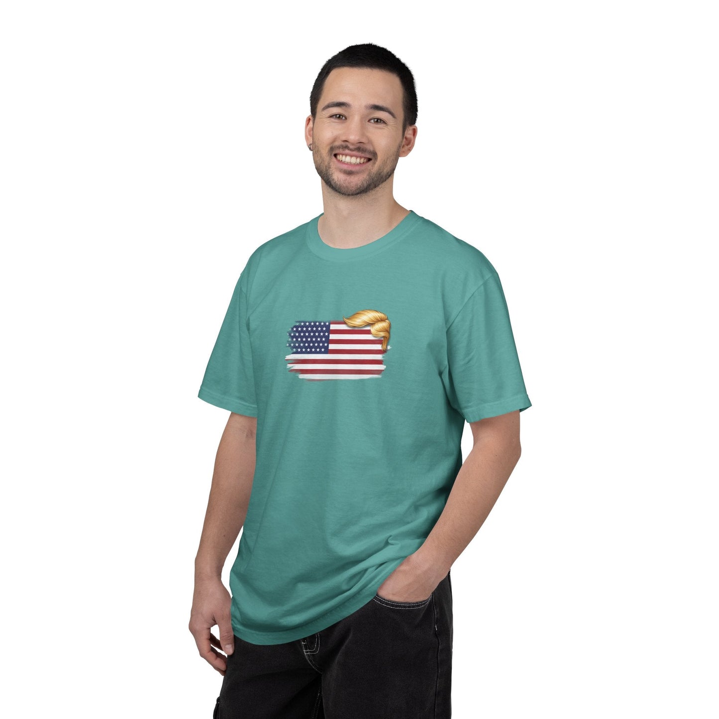Stars, Stripes & Swoop | Political Parody T-Shirt