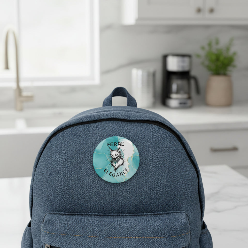 Feral Elegance Pinback Button
