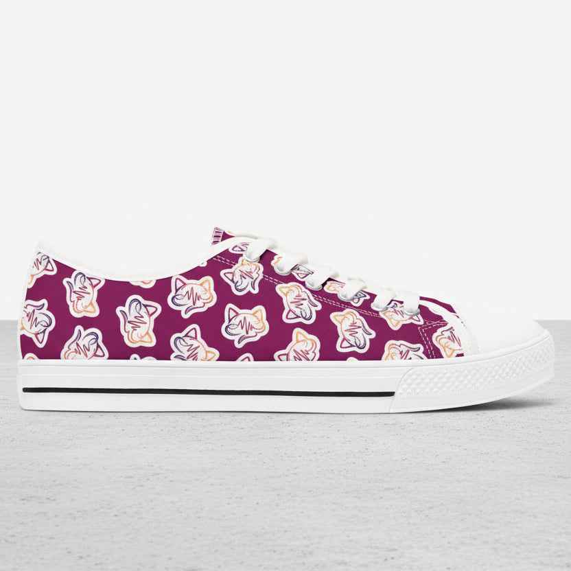 Neurostrong Stride Cat Women's Low-Top Sneakers