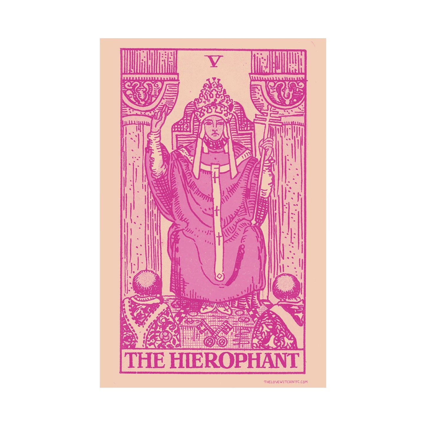 The Hierophant Tarot Card Poster by The Love Witch