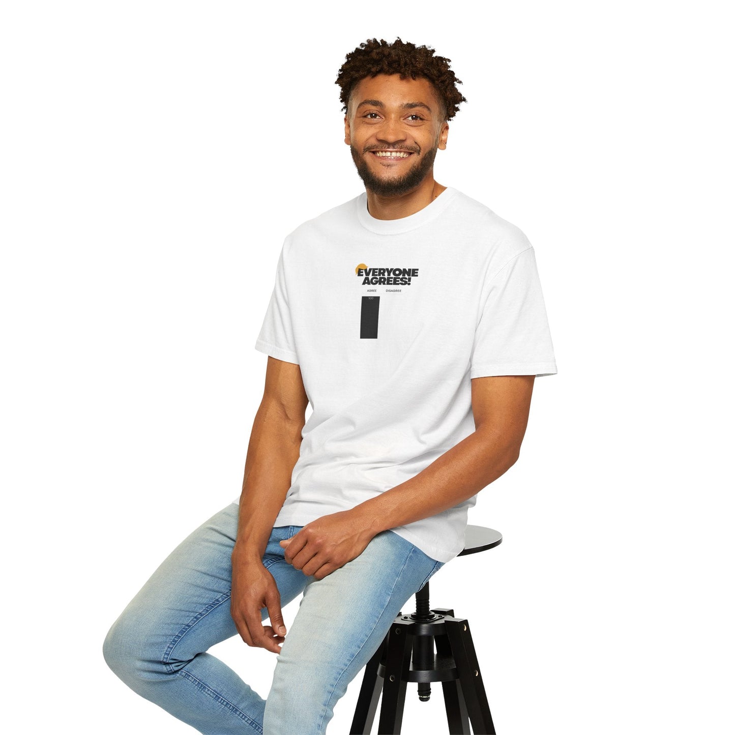 Everyone Agrees – Garment-Dyed Unisex T-Shirt