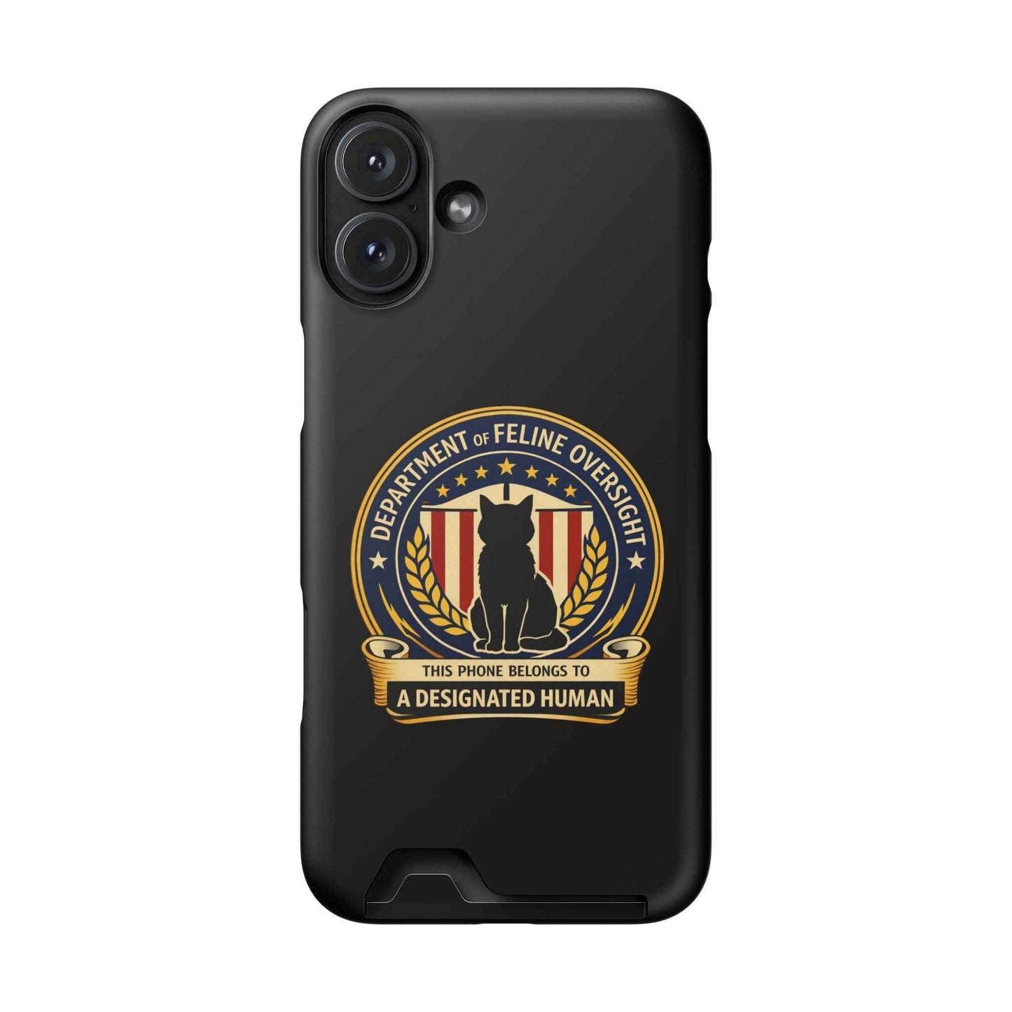 Department of Feline Oversight Samsung Case — Designated Human Edition