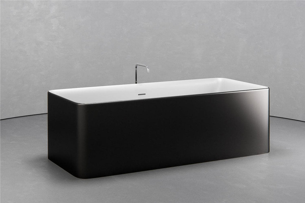 Freestanding Rectangular bathtub