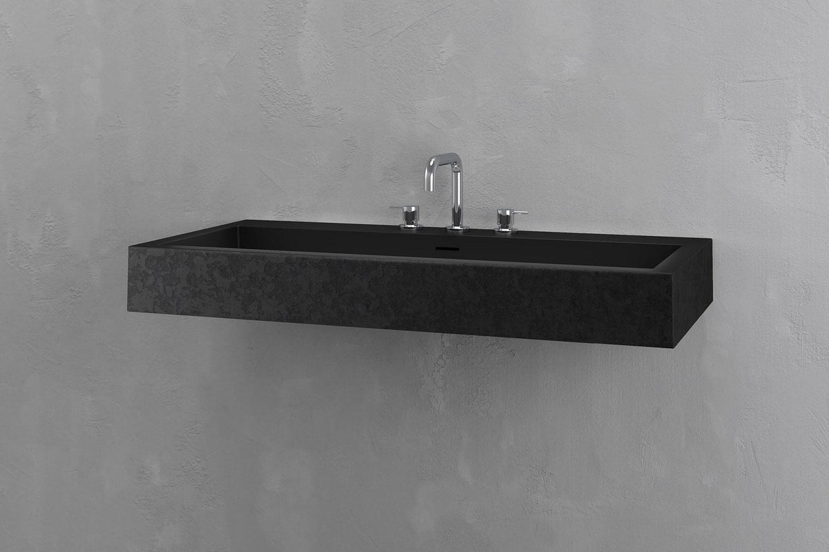 Wall Mounted Rectangular Bathroom Sink