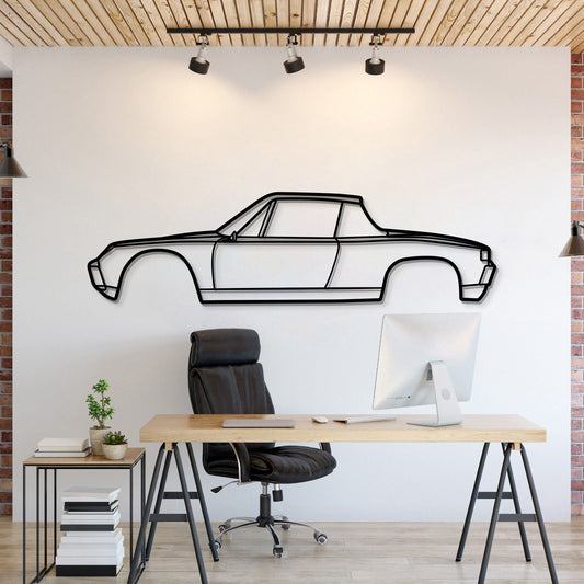 914-6 Metal Car Wall Art - MT0880