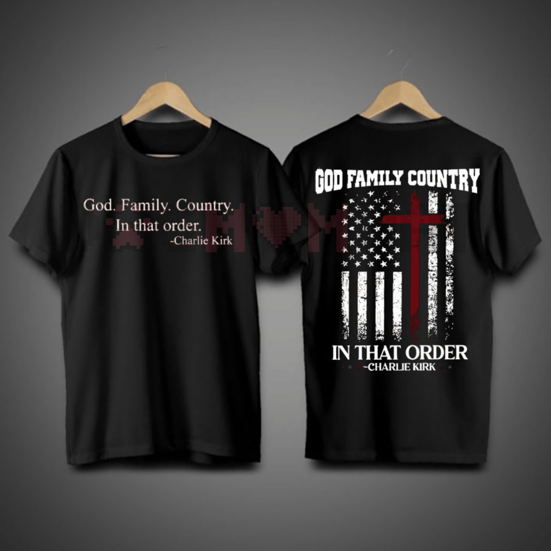 Freedom 14th Red God Family Country T-Shirt – Retro Graphic Patriotic Statement Tee
