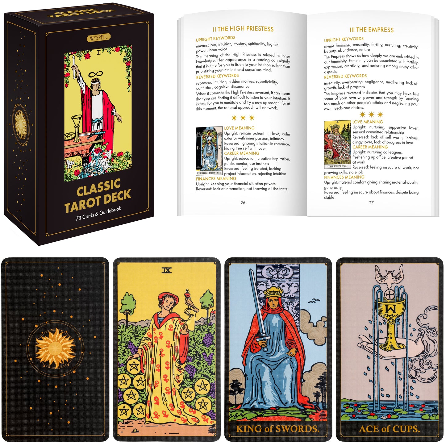 Classic Black Tarot