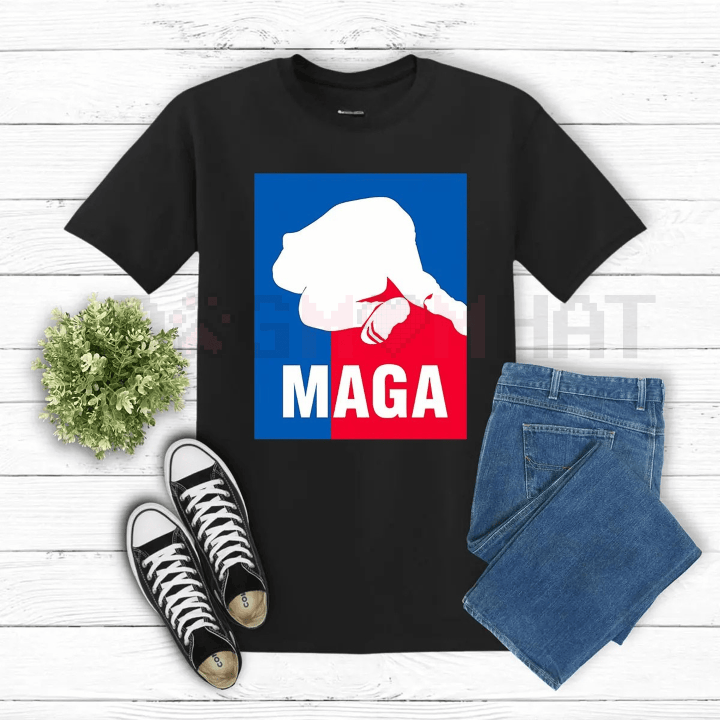 Funny MAGA Parody T-Shirt – "Make Tacos Great Again" Sarcastic Political Humor Tee