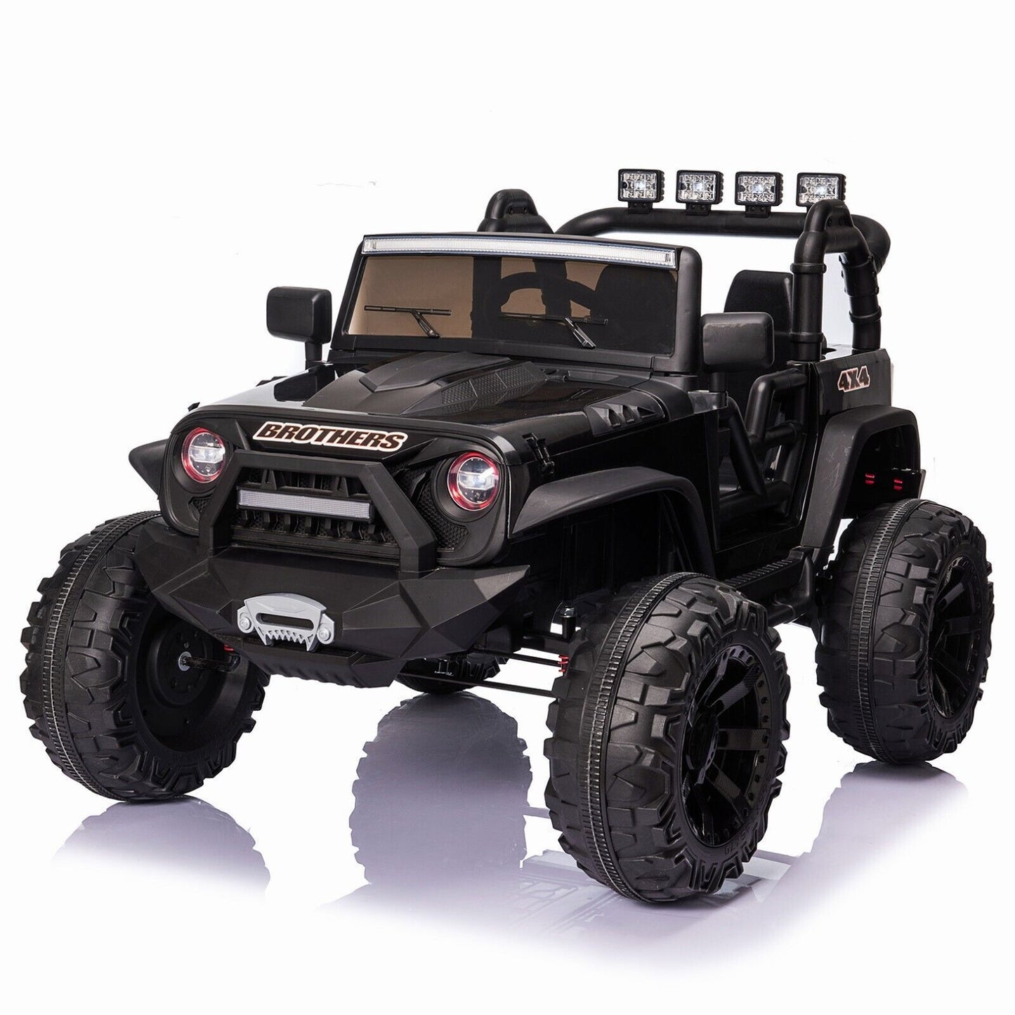 Bluetooth Remote Control 24V Electric Kids Ride On Jeep with USB Charger - On Sale Now!