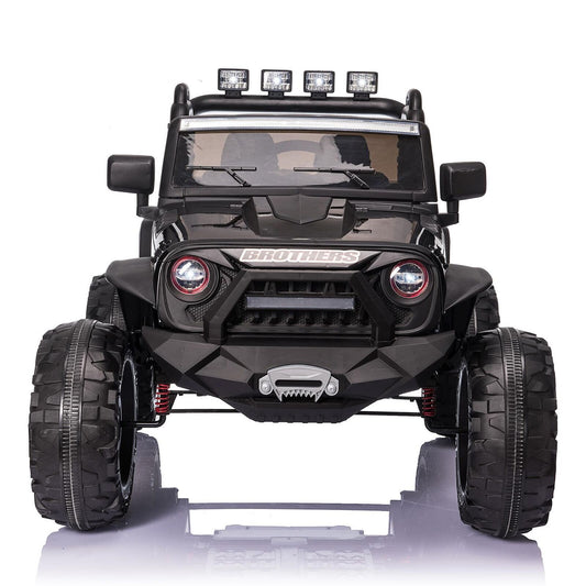 Interactive 400W 24V Kids Ride On Truck with Remote Control, Music, LED Lights, and MP3 Player