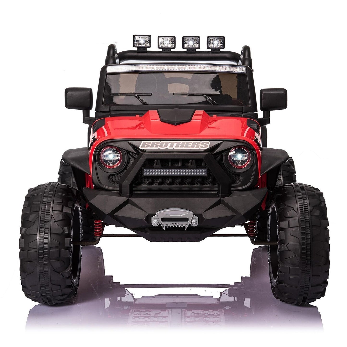 Interactive 400W 24V Kids Ride On Truck with Remote Control, Music, LED Lights, and MP3 Player