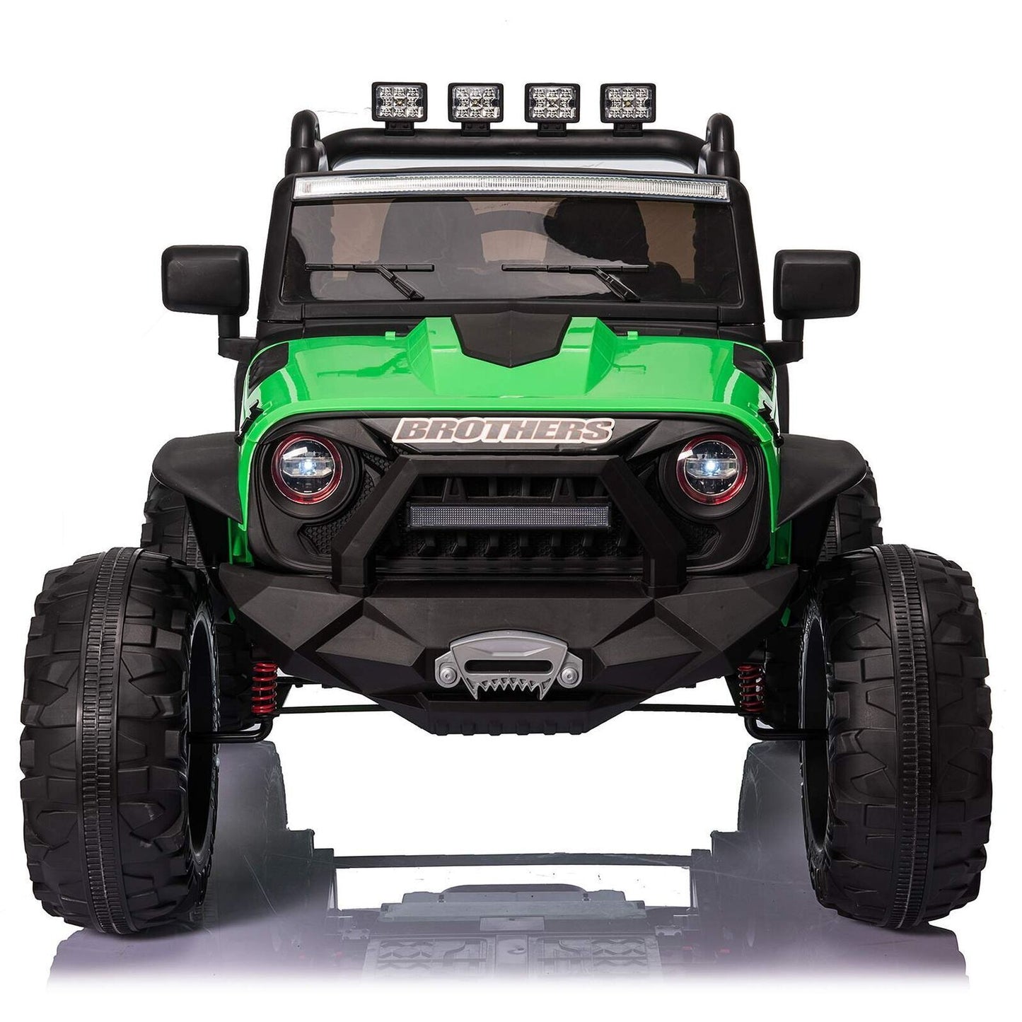 Interactive 400W 24V Kids Ride On Truck with Remote Control, Music, LED Lights, and MP3 Player