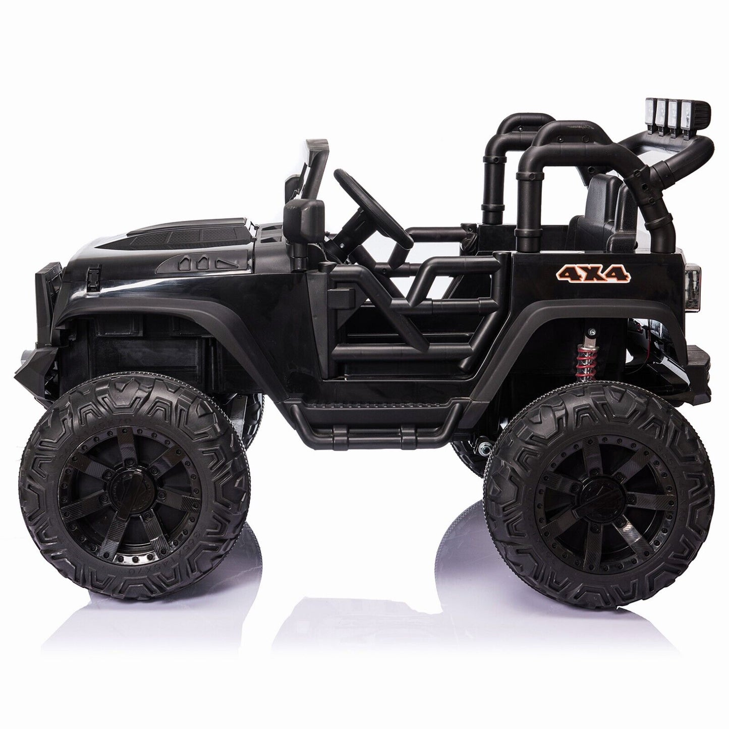 24V Battery-Powered Kids Ride On Truck with Remote Control, MP3 Player, USB Port, and LED Lights - 3 Speed Options