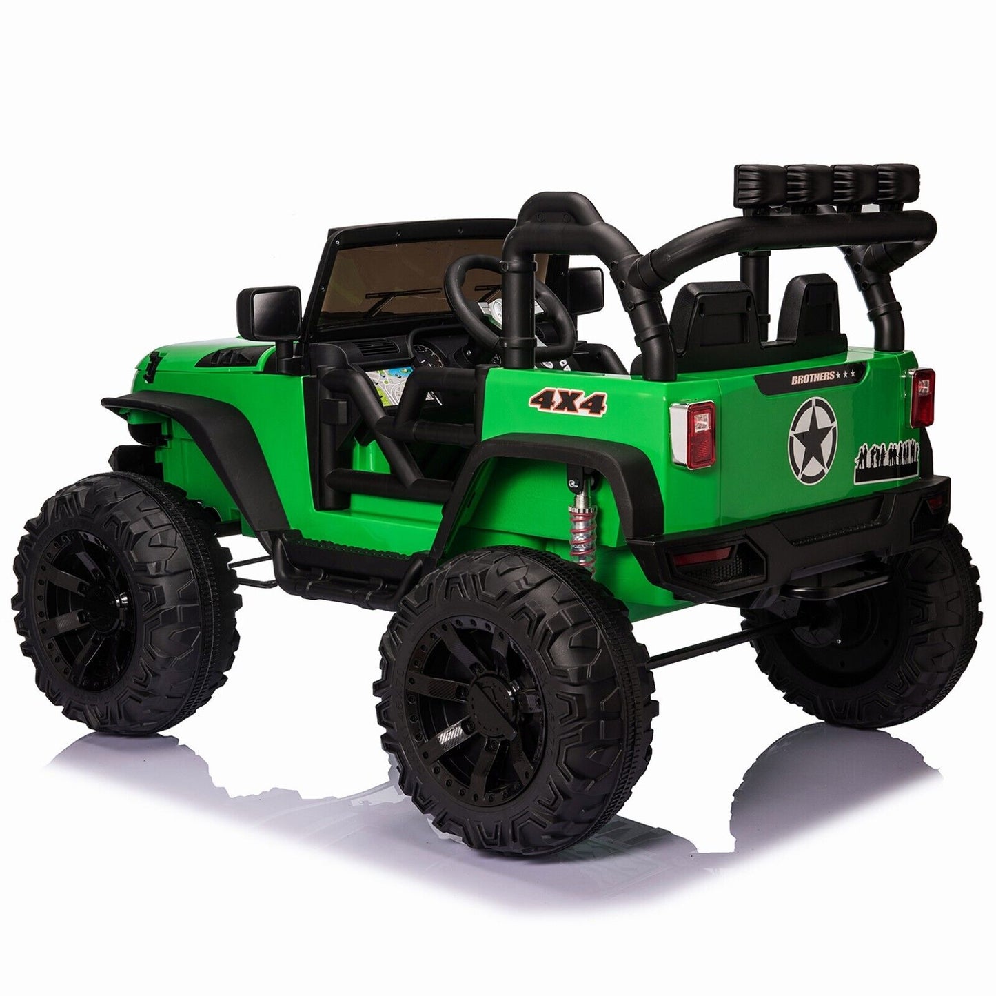 24V Battery-Powered Kids Ride On Truck with Remote Control, MP3 Player, USB Port, and LED Lights - 3 Speed Options